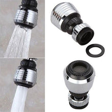 Load image into Gallery viewer, 360 Degree Rotary Swivel Faucet Nozzle Anti-splash Water Filter Adapter Shower Head Bubbler Saver Tap for Bathroom Kitchen Tools